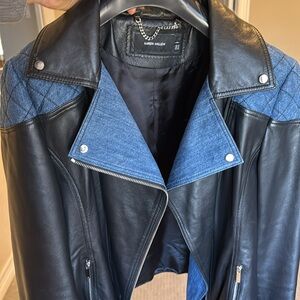 Karen Millen leather jacket size M